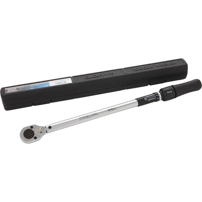 Channellock 1/2 In. Drive 50-250 Ft./Lb. Micrometer Torque Wrench