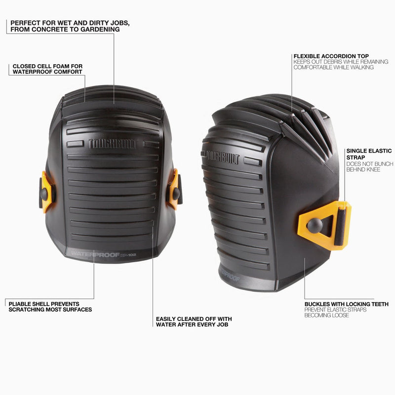 ToughBuilt Waterproof Foam Kneepads