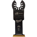 Milwaukee OPEN-LOK 1-3/8 In. Titanium Enhanced Bi-Metal Multi-Material Oscillating Blade (3-Pack)