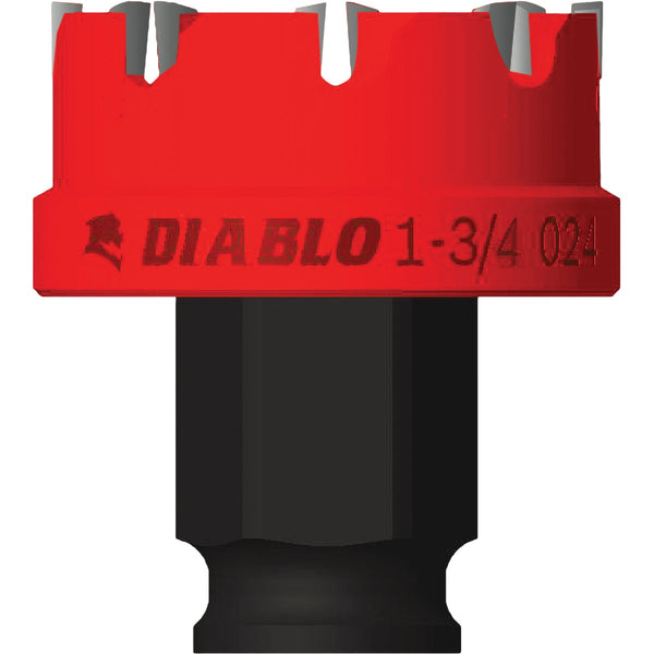 Diablo 1-3/4 In. Steel Demon Carbide Teeth Hole Cutter