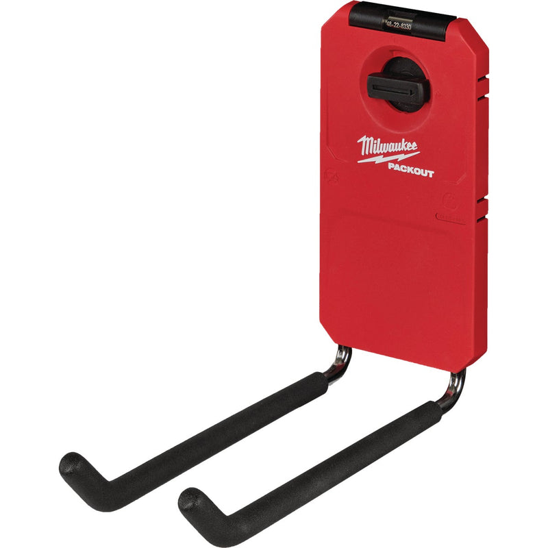 Milwaukee PACKOUT 9 In. Straight Hook, 25 Lb. Capacity
