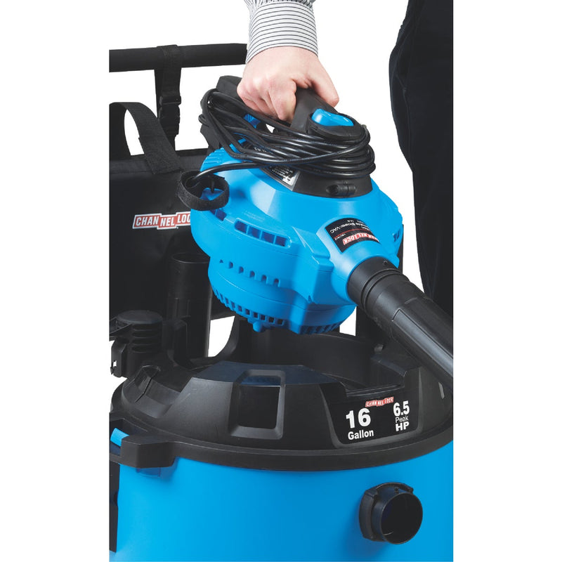 Channellock 16 Gal. 6.5-Peak HP Wet/Dry Vacuum with Blower