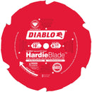 Diablo HardieBlade 10 In. 6-Tooth PCD (Polycrystalline Diamond) Fiber Cement Circular Saw Blade