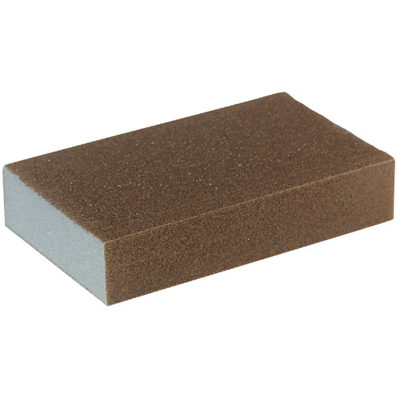 Do it Best Jumbo All-Purpose 3 In. x 5 In. x 1 In. 36/80 Grit Medium/Coarse Sanding Sponge