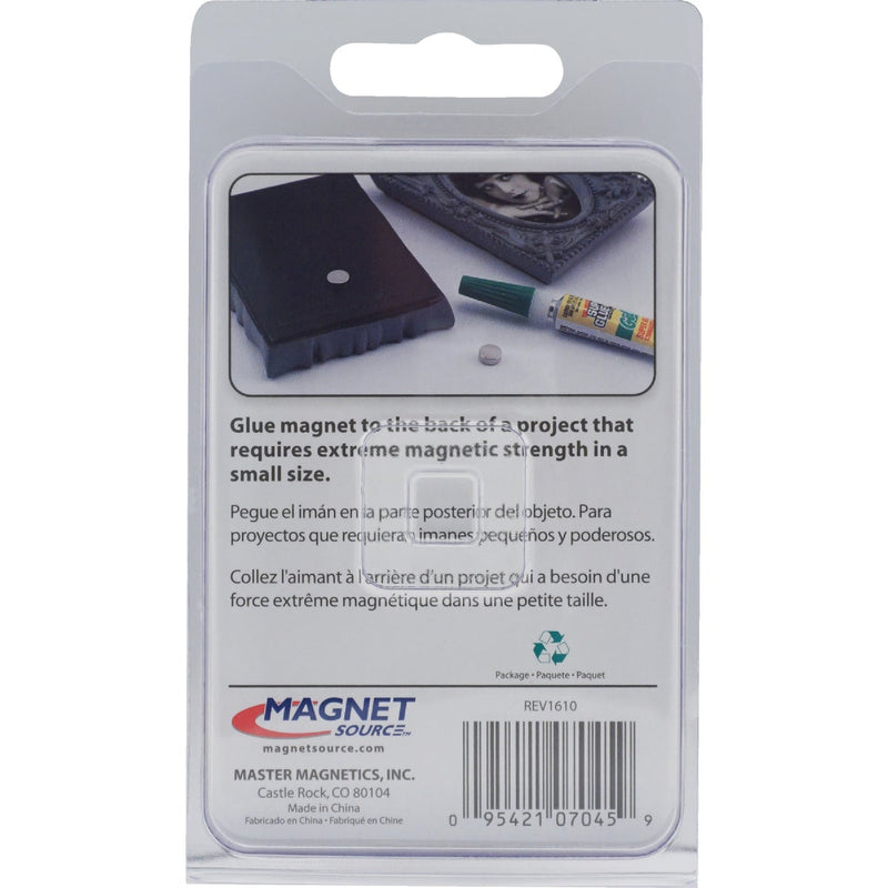 Master Magnetics 0.315 in. Neodymium Disc Magnet (10-Pack)