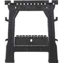 Channellock 27 In. L Plastic Folding Sawhorse Set, 1000 Lb. Capacity (2-Pack)