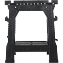 Channellock 27 In. L Plastic Folding Sawhorse Set, 1000 Lb. Capacity (2-Pack)