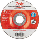 Do it Type 27 4-1/2 In. x 1/8 In. x 7/8 In. Metal Cut-Off Wheel