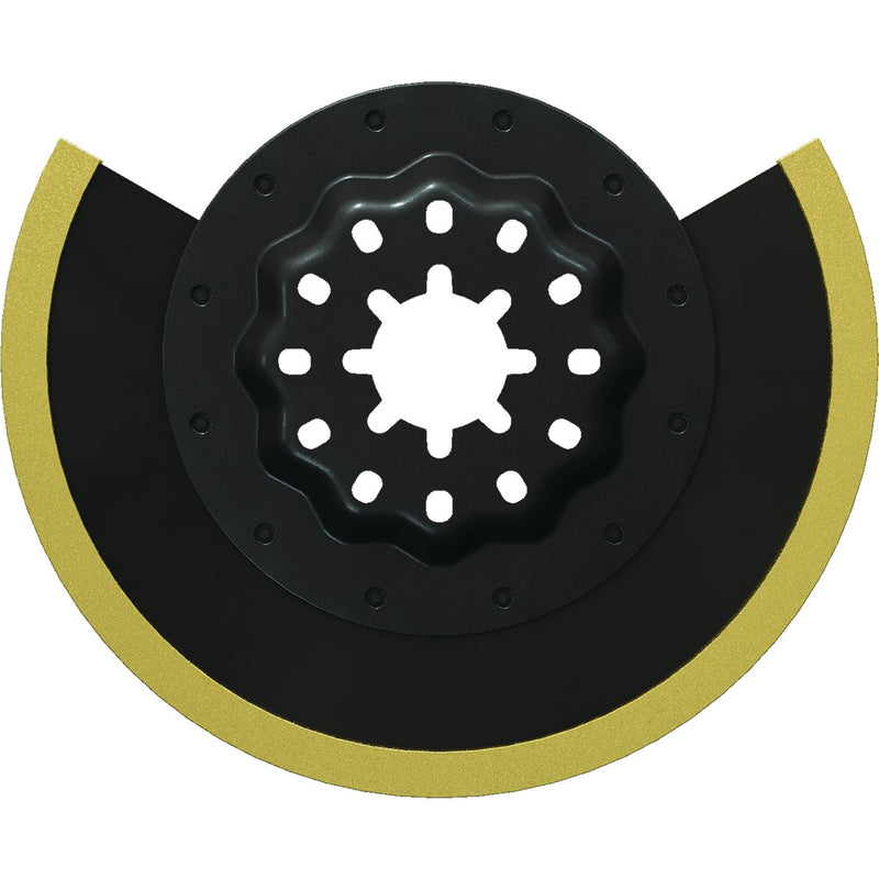 Diablo 3-3/8 In. Starlock Carbide Grit Oscillating Blade for Grout