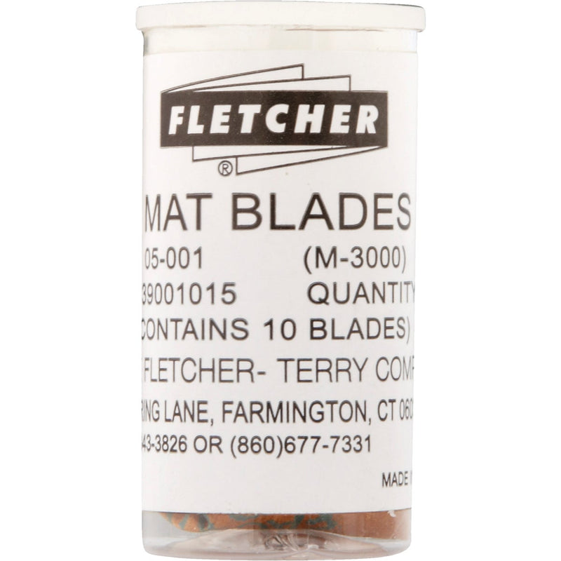 Fletcher Terry Up to 1/4 In. Mat Cutter Blade (10-Pack)