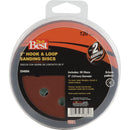 Do it Best 5 In. 120-Grit 8-Hole Pattern Vented Sanding Disc with Hook & Loop Backing (50-Pack)