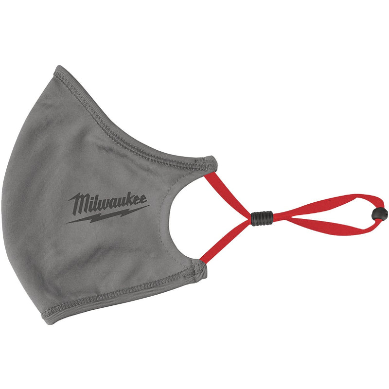 Milwaukee Gray 2-Layer Washable Dust & Face Mask