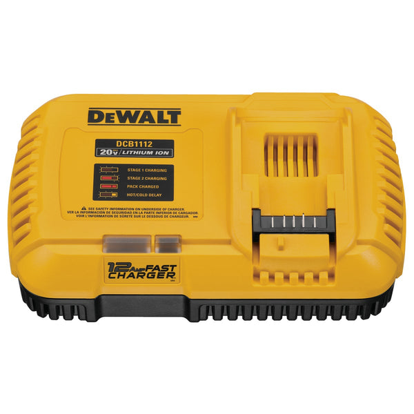 DEWALT 20V/60V MAX Lithium-Ion 12-Amp Fan Cooled Fast Battery Charger