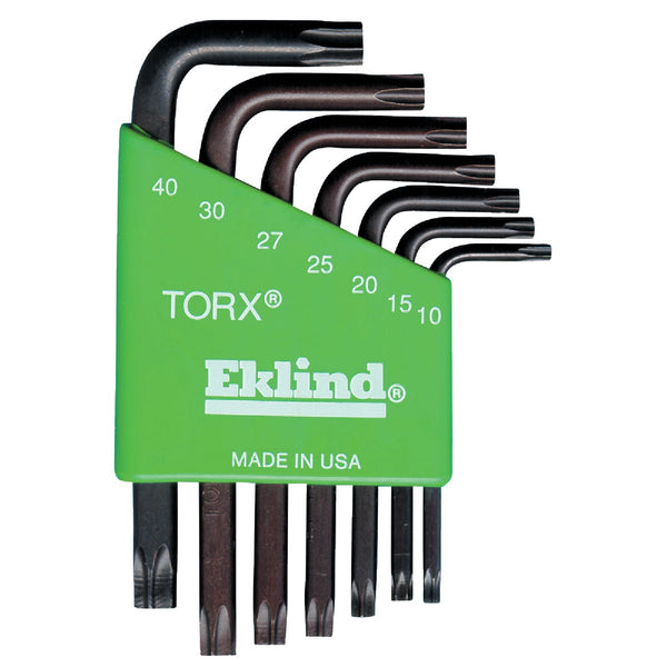 Eklind Short Arm Torx Hex Key Set, 7-Piece