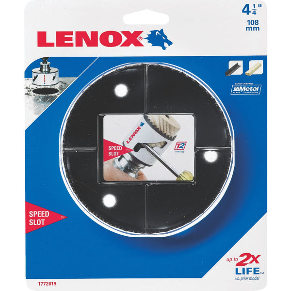 Lenox Speed Slot 4-1/4 In. Bi-Metal Hole Saw