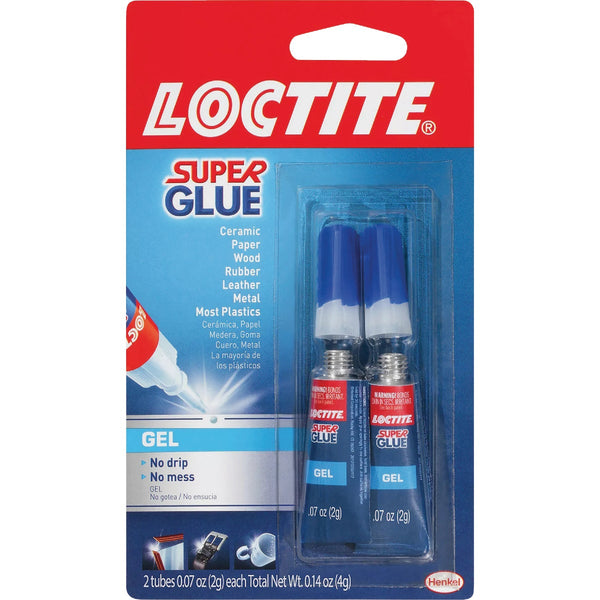 LOCTITE 0.07 Oz. Super Glue Gel (2-Pack)