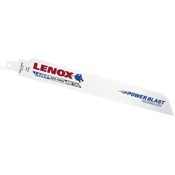 Lenox Lazer 9 In. 14 TPI Metal Reciprocating Saw Blade (2-Pack)