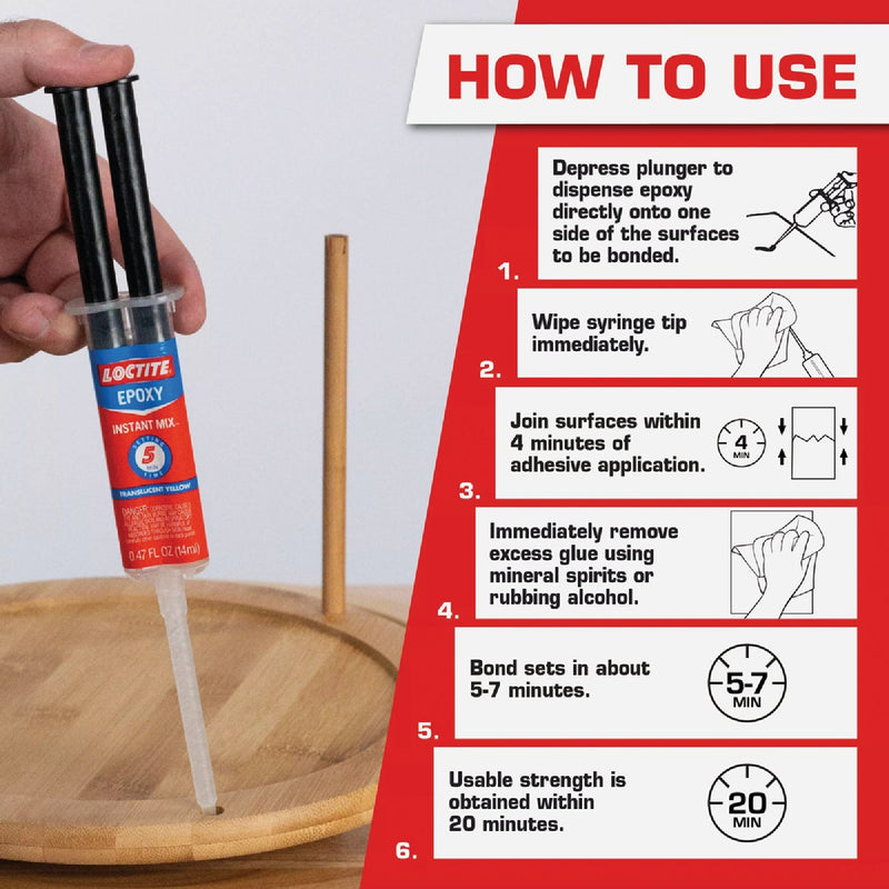 LOCTITE Instant Mix 5-Minute Epoxy