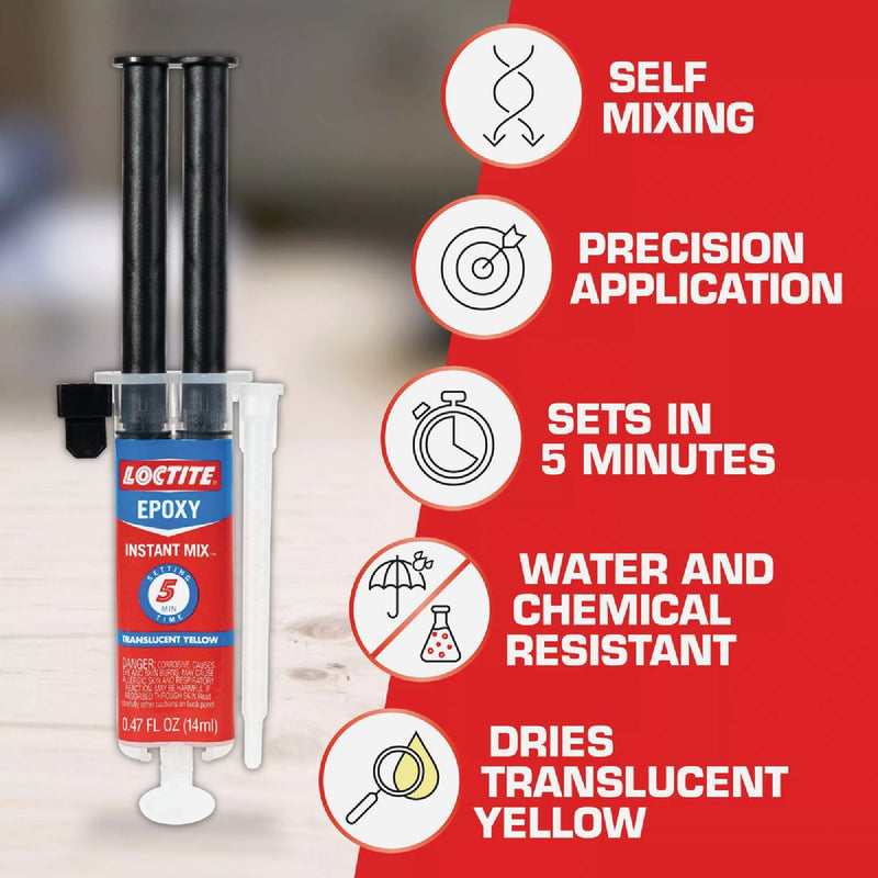 LOCTITE Instant Mix 5-Minute Epoxy