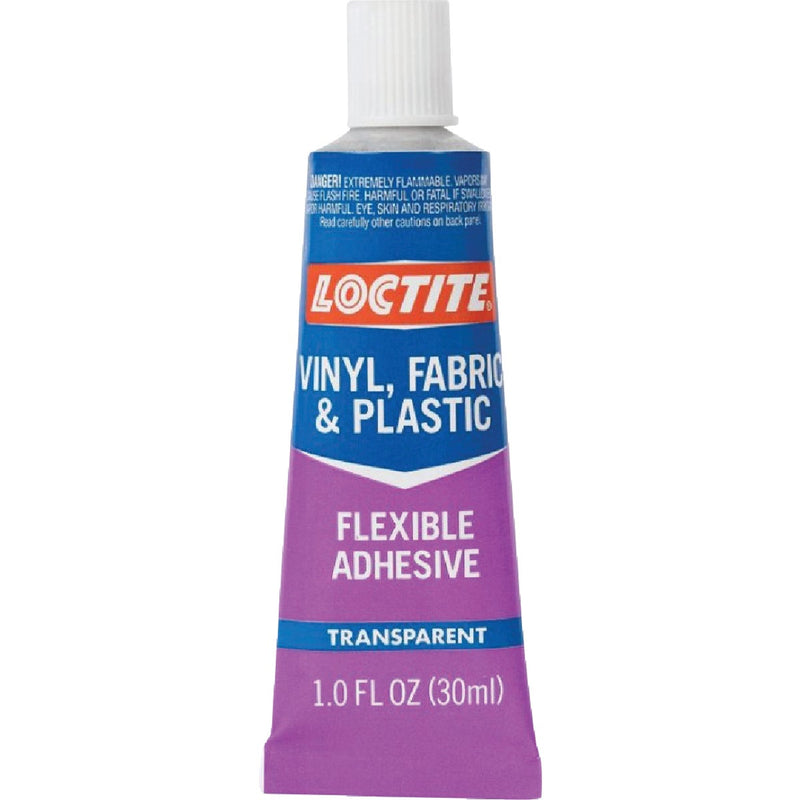LOCTITE 1 Oz. Clear Vinyl, Fabric, & Plastic Flexible Repair Adhesive