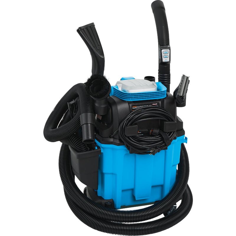 Channellock 5 Gal. 5.0-Peak HP Wall Mount Wet/Dry Vacuum