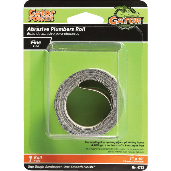 Gator 1 In. x 10 Ft. 180-Grit Plumber's Abrasive Sand Cloth