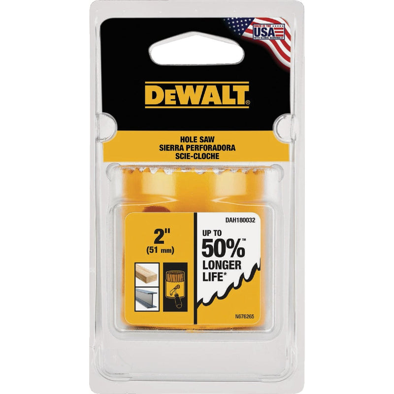 DEWALT 2 In. Bi-Metal Hole Saw