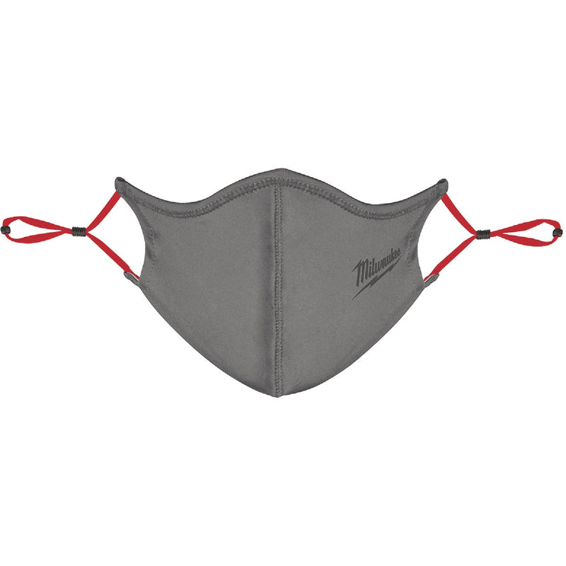 Milwaukee Gray 2-Layer Washable Dust & Face Mask (3-Pack)