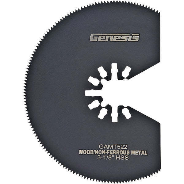 Genesis 3-1/8 In. HSS Segmented Oscillating Blade