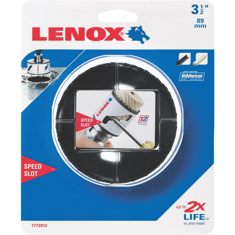 Lenox Speed Slot 3-1/2 In. Bi-Metal Hole Saw