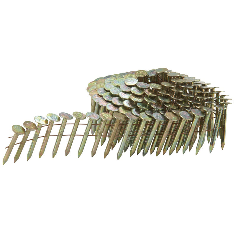 Grip-Rite 15 Degree Wire Weld Electrogalvanized Coil Roofing Nail, 1-1/4 In. (7200 Ct.)