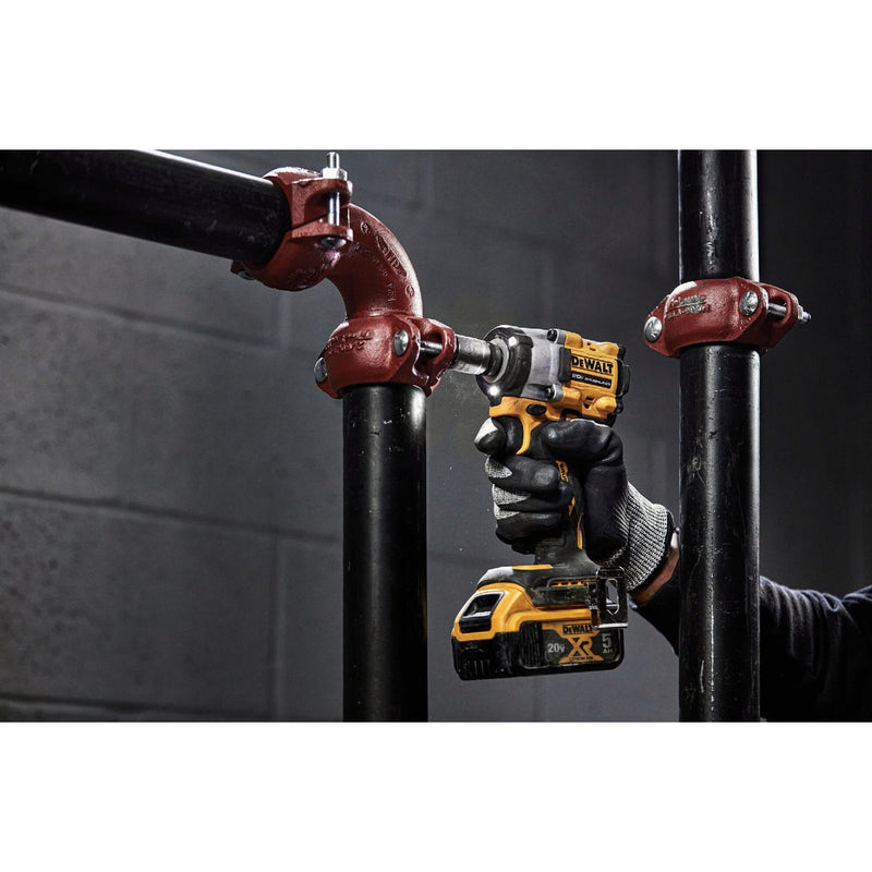 DEWALT ATOMIC 20V MAX Brushless 1/2 In. Cordless Impact Wrench with Hog Ring Anvil (Tool Only)