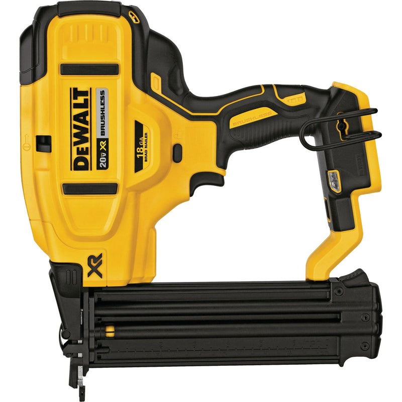 DEWALT 20V MAX XR Brushless 18-Gauge 2-1/8 In. Cordless Brad Nailer (Tool Only)