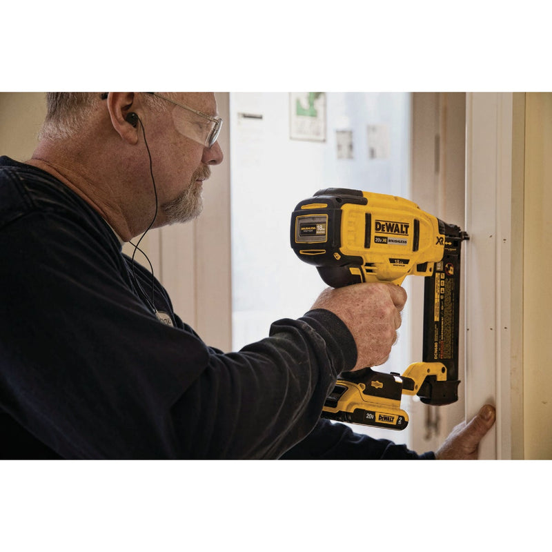 DEWALT 20V MAX XR Brushless 18-Gauge 2-1/8 In. Cordless Brad Nailer (Tool Only)