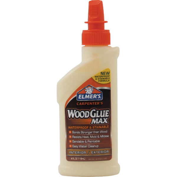 Elmer's Carpenter's 4 Oz. Wood Glue Max