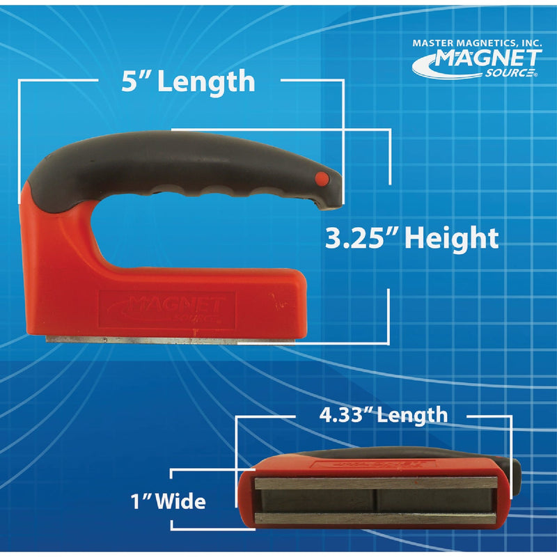 Master Magnetics 100 Lb. Ergonomic Handle Magnet