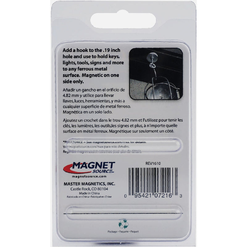 Master Magnetics 1-3/8 in. 15 Lb. Magnetic Base