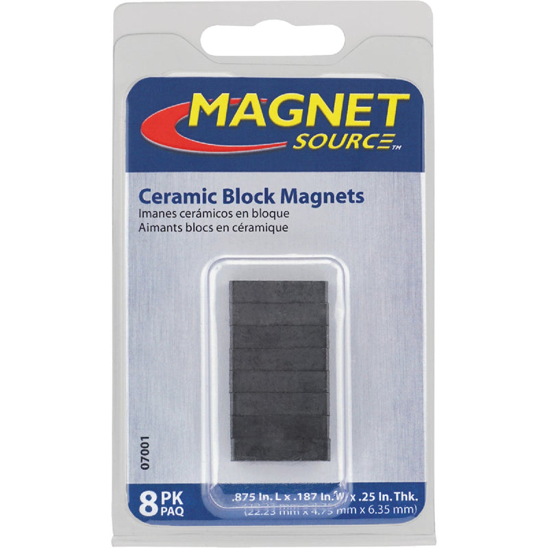 Master Magnetics 7/8 in. x 1/4 in. Magnetic Block