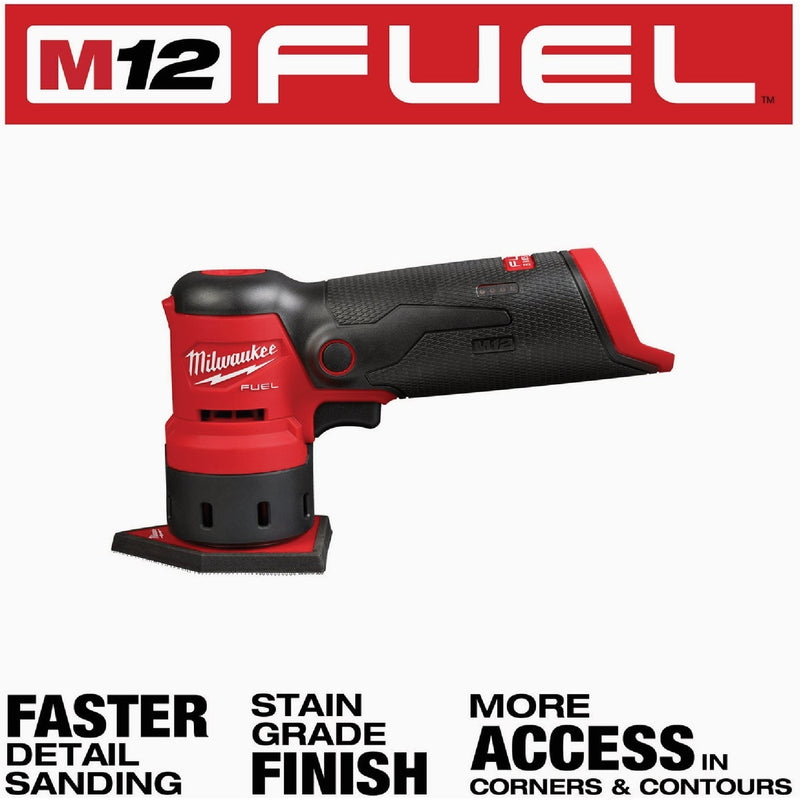 Milwaukee M12 FUEL Brushless Cordless Orbital Detail Sander (Tool Only)