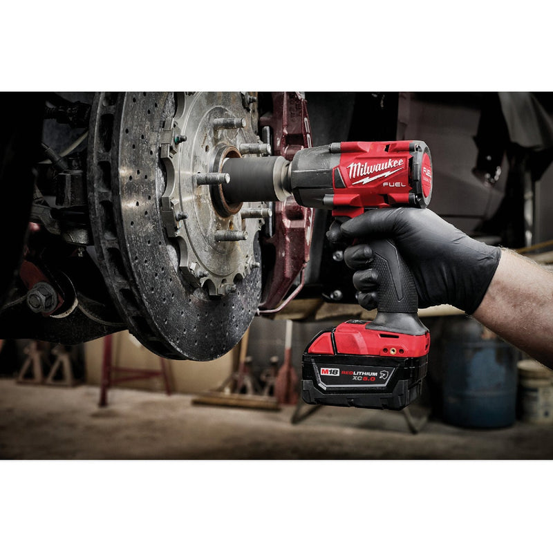 Milwaukee M18 FUEL Brushless 3/8 In. Mid-Torque Cordless Impact Wrench with Friction Ring (Tool Only)