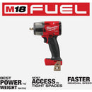 Milwaukee M18 FUEL Brushless 3/8 In. Mid-Torque Cordless Impact Wrench with Friction Ring (Tool Only)