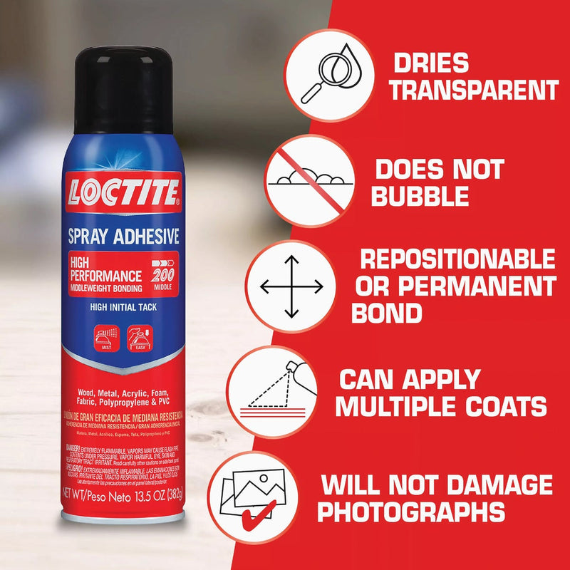LOCTITE 13-1/2 Oz. High Performance Spray Adhesive