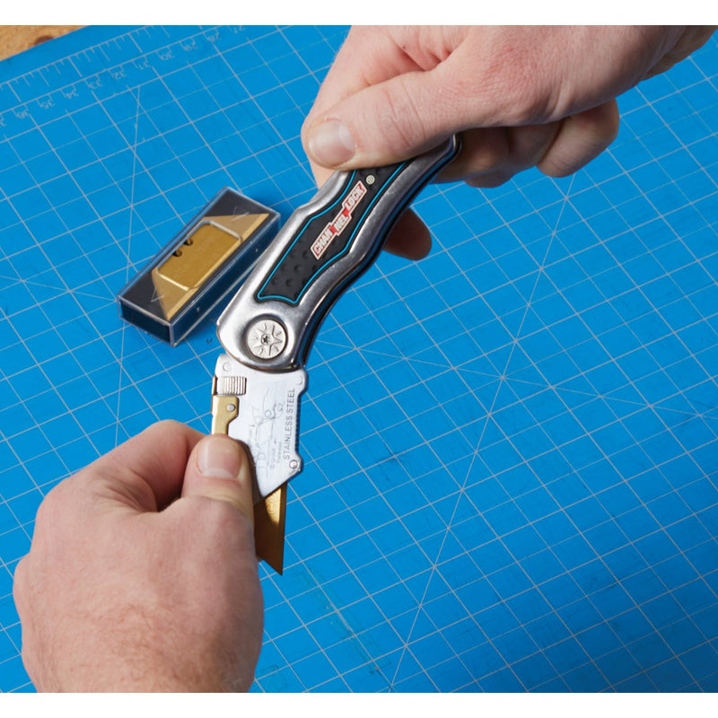 Channellock Lockback Fixed Folding Utility Knife