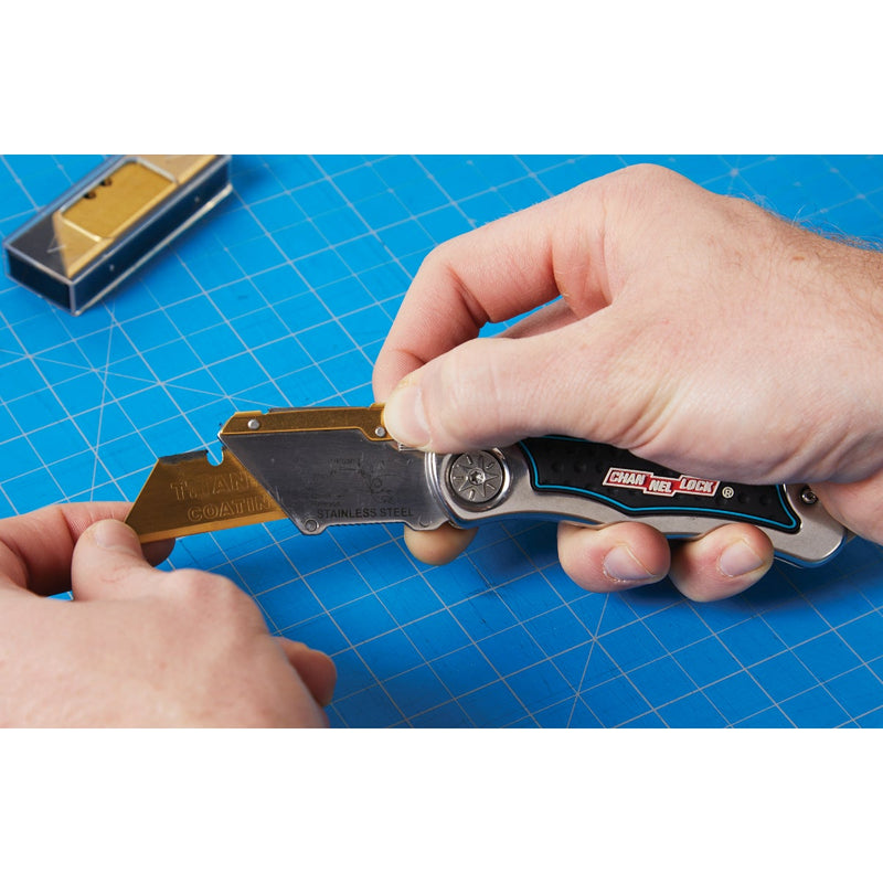 Channellock Lockback Fixed Folding Utility Knife