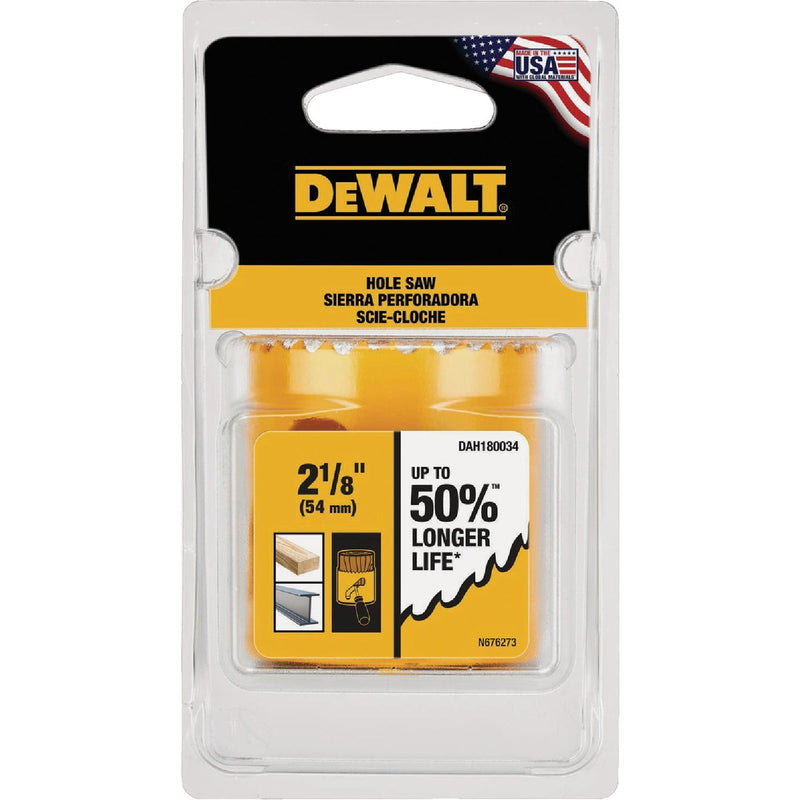 DEWALT 2-1/8 In. Bi-Metal Hole Saw