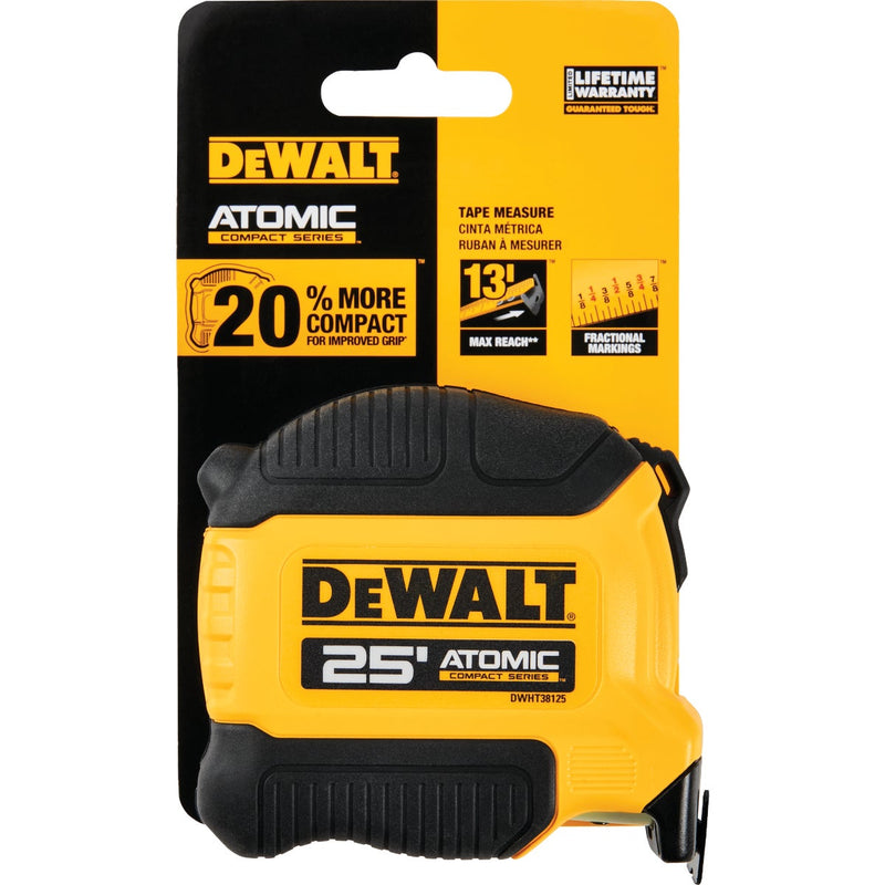 DEWALT ATOMIC 25 Ft. Tape Measure