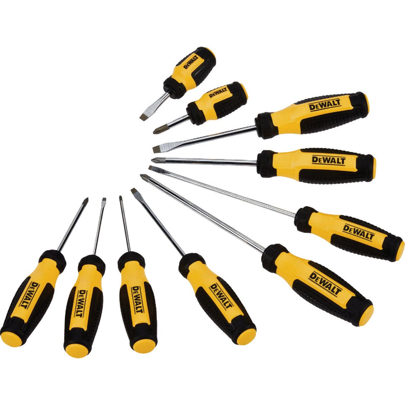 DeWalt Fixed Bar Screwdriver Set (10-Piece)