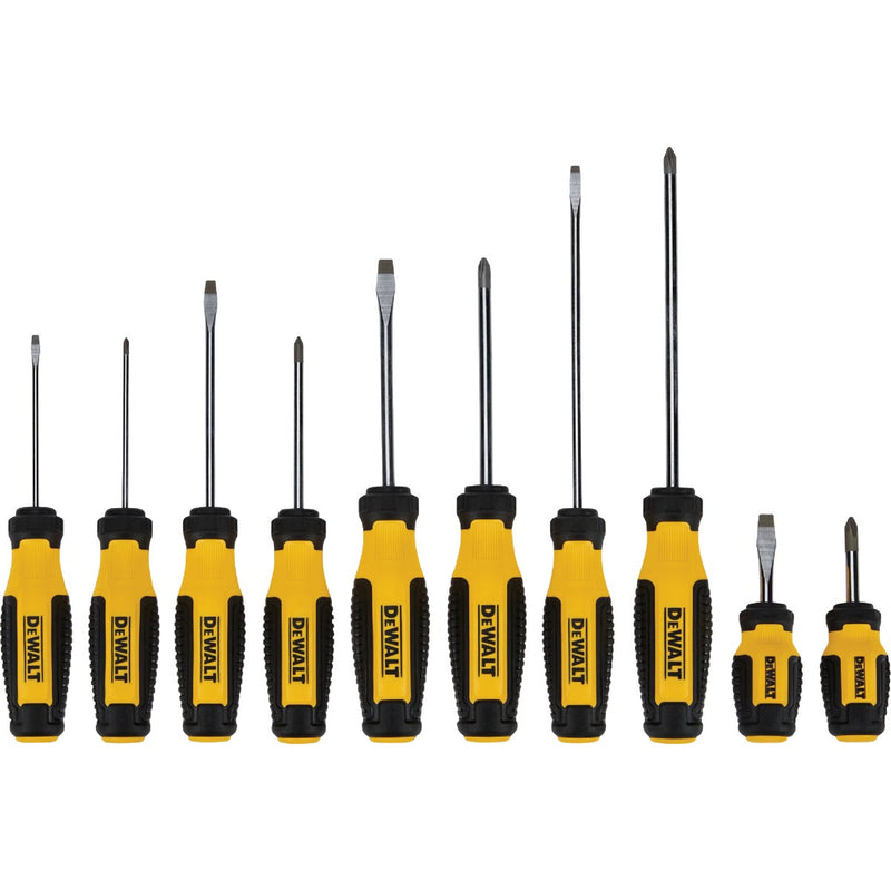 DeWalt Fixed Bar Screwdriver Set (10-Piece)