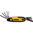 DEWALT SAE Folding and Locking Hex Key Set, 8-Piece