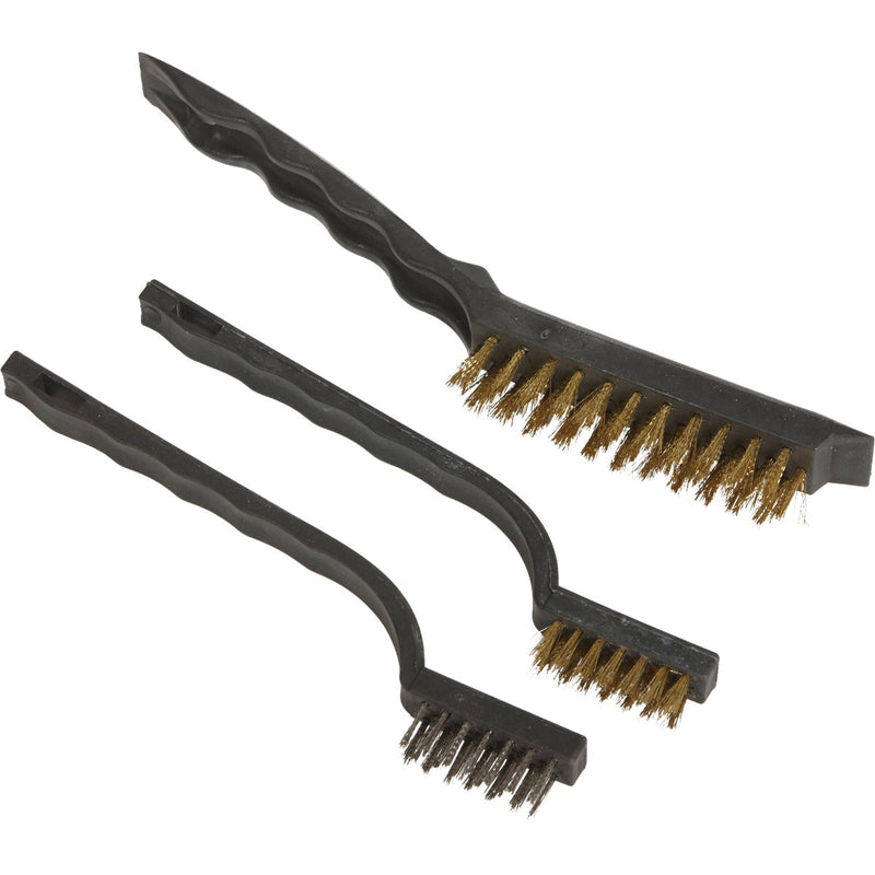 Great Neck Wire Brush Set, (3-Pack)